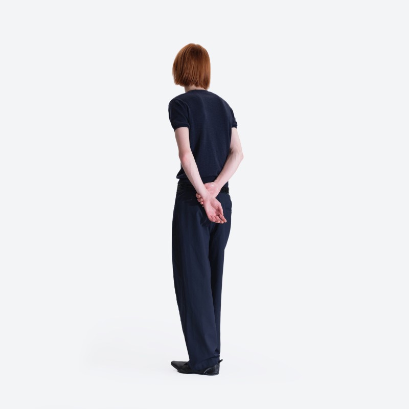 Logo Embroidered Polo Knit